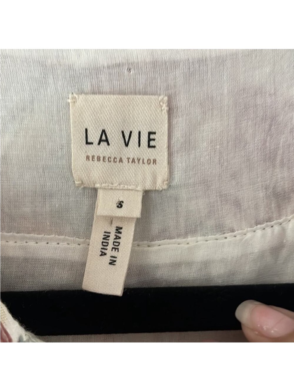 Rebecca Taylor La Vie Top Size Small Cottage Core Prairie Fall Coquette Girl - Picture 8 of 8
